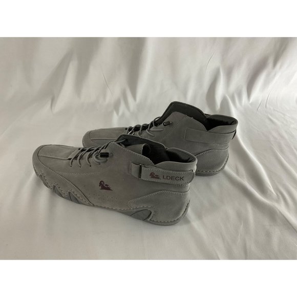 LDECK LANSGELING Suede Velcro Sneakers Non-Slip MEN's NEW SZ 13 - Picture 9 of 10